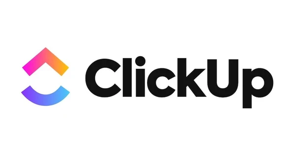 The logo from the company ClickUp