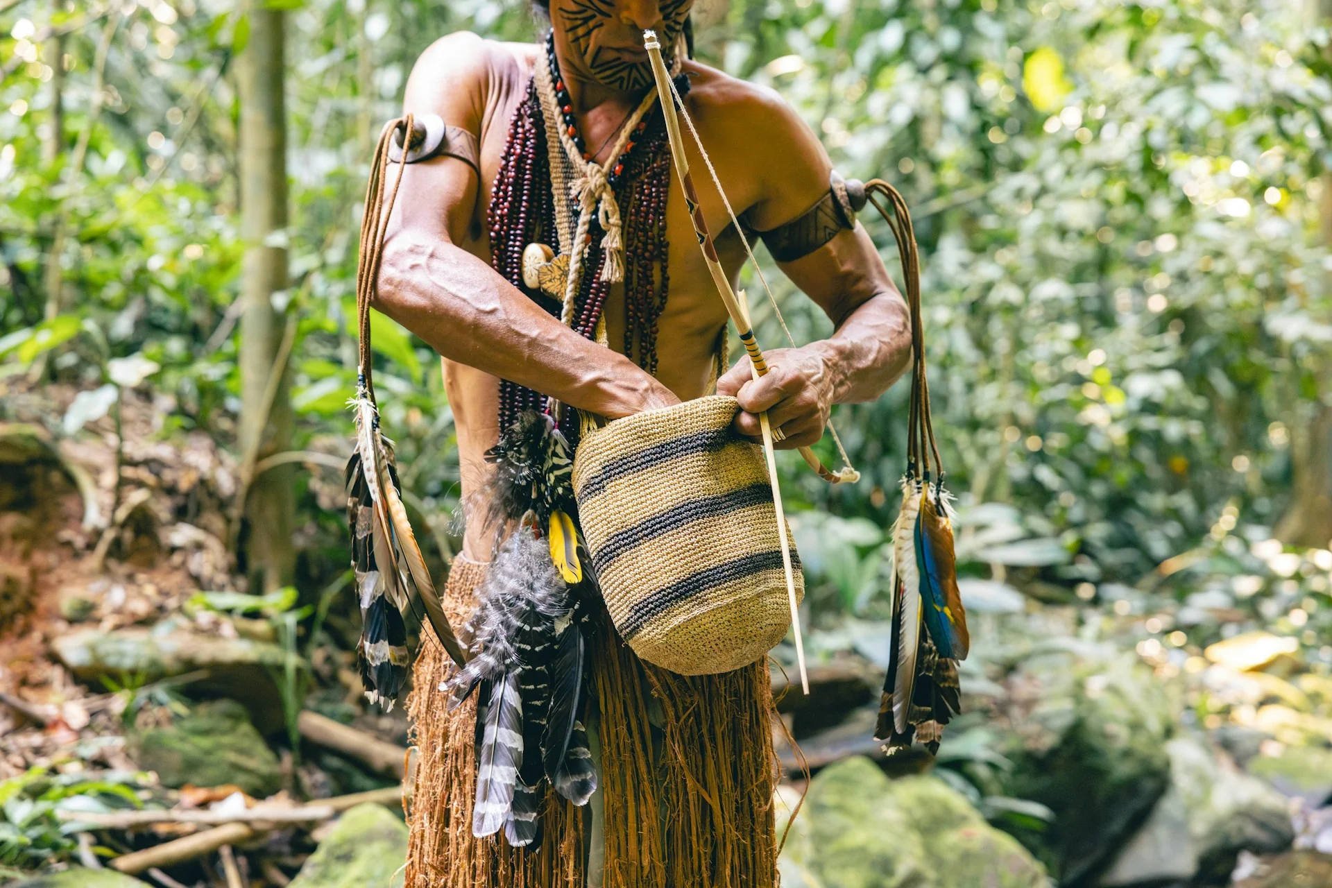 A Pacific Islander from an island like Fiji, people of whom have been drinking Kava root for thousands of years