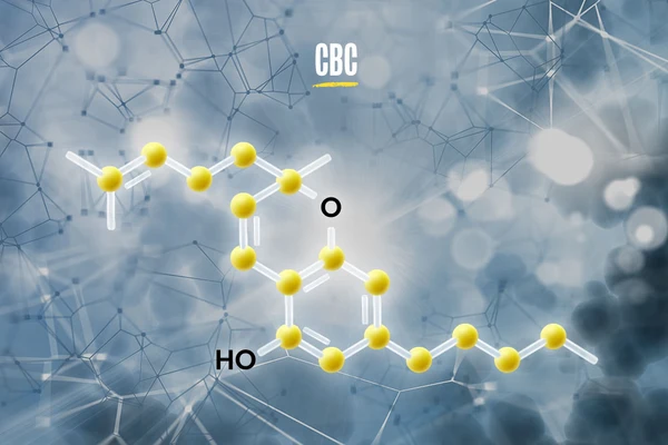 The chemical structure of CBC