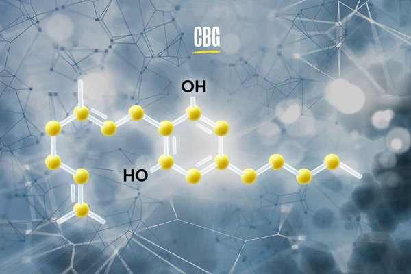 The chemical structure of CBG