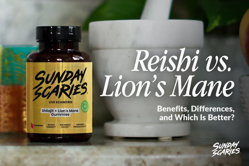 Reishi vs Lion's Mane